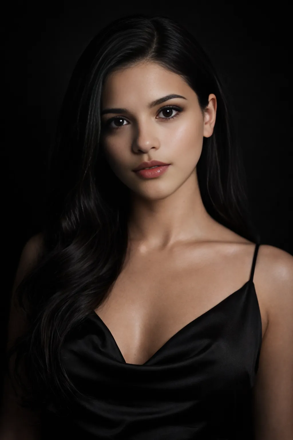The Velvet Reply sophisticated studio portrait